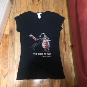 The king of pop t-shirt 1958 - 2009 size XL new